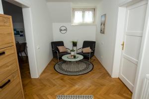 Ruang duduk di L&P Appartement Klagenfurt