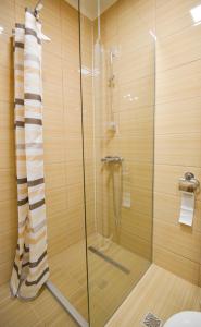Ванная комната в Hotel Decebal Bistrita
