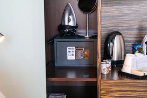 Dapur atau dapur kecil di Copenhagen Island Hotel