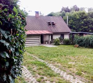 Vonkajšia záhrada v ubytovaní Chaloupka Žďárky
