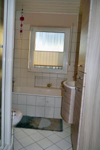 Koupelna v ubytování Rhein - Mosel Quartier 4
