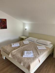 Postel nebo postele na pokoji v ubytování Apartments Boss