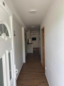Kuchyň nebo kuchyňský kout v ubytování Apartments Boss