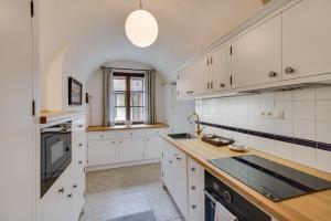 Kuhinja oz. manjša kuhinja v nastanitvi Apartmány Šupina
