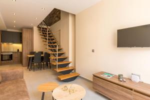 Kuchyňa alebo kuchynka v ubytovaní Urban Lofts