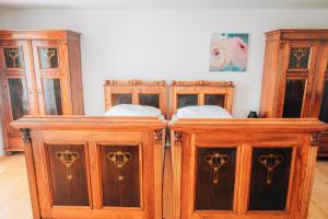 Postel nebo postele na pokoji v ubytování Apartmán v přírodě v srdci Vysočiny 1