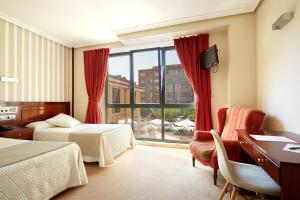 Posezení v ubytování Hotel Piedras