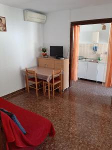 Kuchyň nebo kuchyňský kout v ubytování Apartman Matea