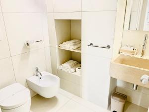 Koupelna v ubytování B&B Suite Amare Polignano