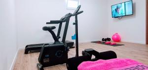 Posilňovňa alebo fitness centrum v ubytovaní Villa Andrija