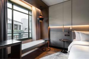 Posezení v ubytování Radisson Collection Grand Place Brussels