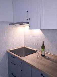 Kuchyň nebo kuchyňský kout v ubytování Holiday Home Casa Bianca + 37 fotografií