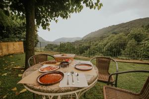 Paisaje cerca of this country house