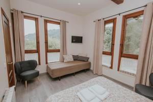 Cama o camas de una habitación en Casa Etxalde