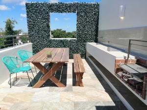 Balkón nebo terasa v ubytování Azura Boutique Hotel