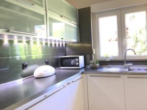 Kuchyňa alebo kuchynka v ubytovaní Holiday House Lilija