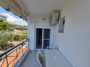 Balkón nebo terasa v ubytování Apocalypsis Studios-Apartments