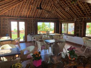 Restaurant o iba pang lugar na makakainan sa Hostal Casa Arco Iris (Playa)
