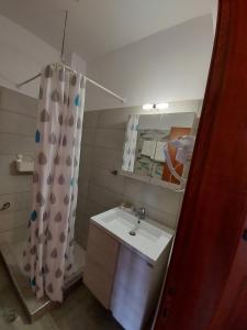 Koupelna v ubytování Apocalypsis Studios-Apartments
