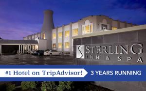 a hotel on tripper subdivision with a building at Sterling Inn & Spa in Niagara Falls