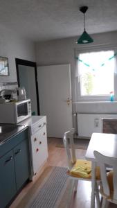 Küche/Küchenzeile in der Unterkunft Ferienwohnung -Fun-