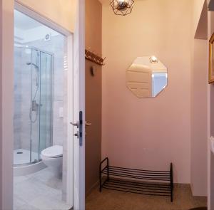 Kúpeľňa v ubytovaní Niebieskie Migdały + 34 fotografií