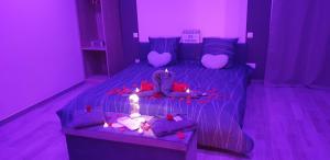 Voodi või voodid majutusasutuse Paradis Secret Spa toas