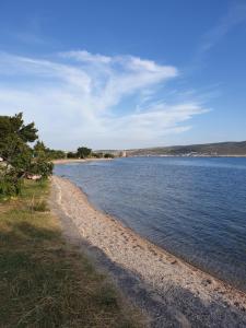 una costa de un cuerpo de agua en Apartments L.Z. en Starigrad-Paklenica