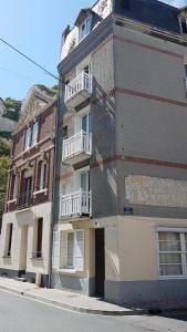a building on the side of a street at NOUVEAU AU COEUR DES CORDIERS ! QUARTIER HISTORIQUE in Le Tréport