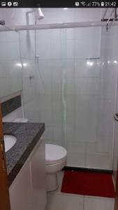 Um banheiro em CARNEIROS BEACH RESORT- Flat de 2 quartos - condomínio à beira mar da Praia de Carneiros