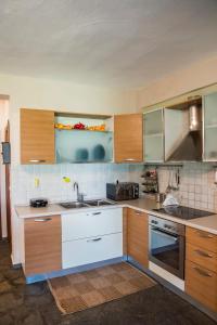 A kitchen or kitchenette at Eirinis House