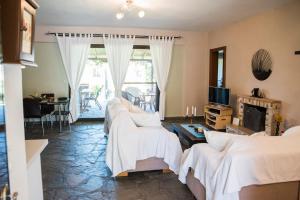 A bed or beds in a room at Eirinis House