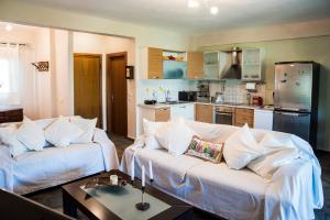 A kitchen or kitchenette at Eirinis House