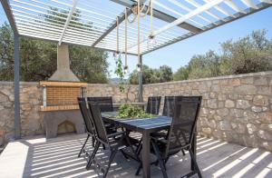 A balcony or terrace at Kastalys Villa