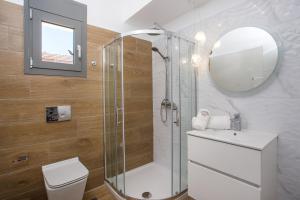 A bathroom at Kastalys Villa