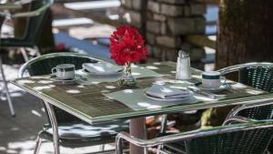 Un restaurant sau alt loc unde se poate mânca la Hotel & Spa Cacciatori