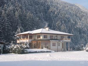 Landhaus Chalet Rosenrot v zimě