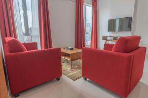 TV a/nebo společenská místnost v ubytování Tamu Hotel & Suites Kuala Lumpur