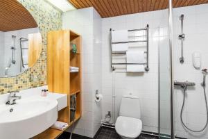Koupelna v ubytování Finlandia Hotel Imatran Kylpylä Spa