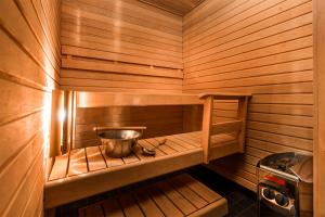 Postel nebo postele na pokoji v ubytování Finlandia Hotel Imatran Kylpylä Spa