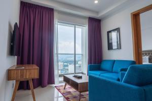 TV a/nebo společenská místnost v ubytování Tamu Hotel & Suites Kuala Lumpur
