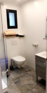 Koupelna v ubytování Maison au centre d'un village typique