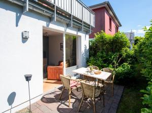 Balkón nebo terasa v ubytování De Kanalkieker Apartmenthaus Meier