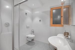 Koupelna v ubytování Rafaser - Apartment Rustika