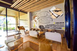 Posezení v ubytování Arosa Hotel Jakarta
