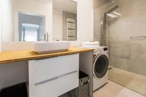 Kúpeľňa v ubytovaní City Break Gdańsk Rajska 8 Apartamenty
