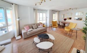 Posezení v ubytování Ribera Beach Lux - Piso de lujo en Luanco - VUT-7443-AS