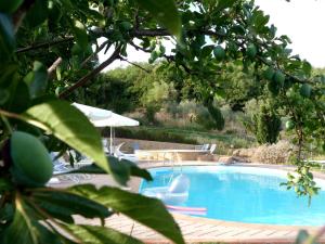 Swimmingpoolen hos eller tæt på Agriturismo Apparita