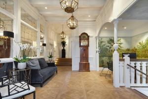 Lobby alebo recepcia v ubytovaní Hotel Boutique Villa Favorita