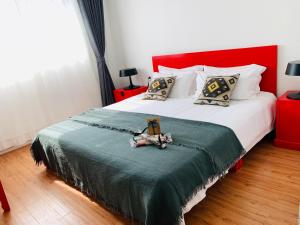 
Cama o camas de una habitación en Peking Youth Hostel
